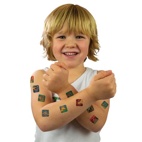 Dinosaur Tattoos Kids Hyggerium