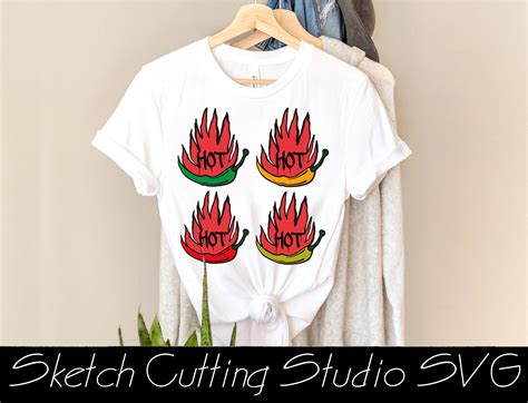 Chili Pepper Svg Files Red Pepper Svg Cut Files Hot Pepper Vector Chili Pepper Vector