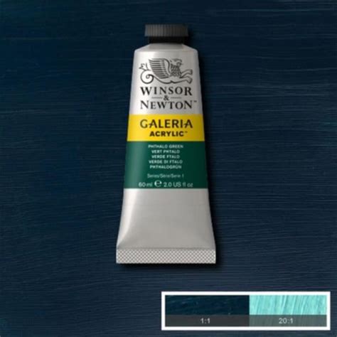 Winsor Newton Galeria Acrylic Phthalo Green Ml Hobby Shop