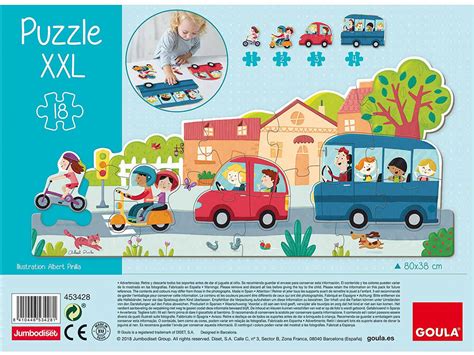 Acheter Puzzle Xxl V Hicules Goula Juguetilandia