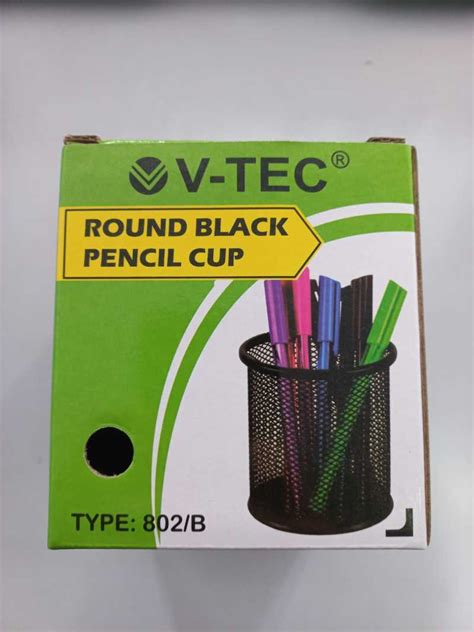 Jual Tempat Pencil Round Dan Square Pencil Cup V TEC VT 804B DAN