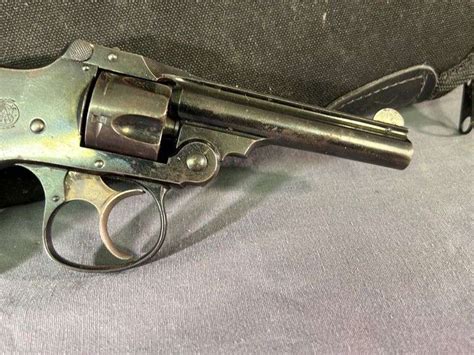 Smith Wesson Safety Hammerless Revolver Peterson Land Auction Llc