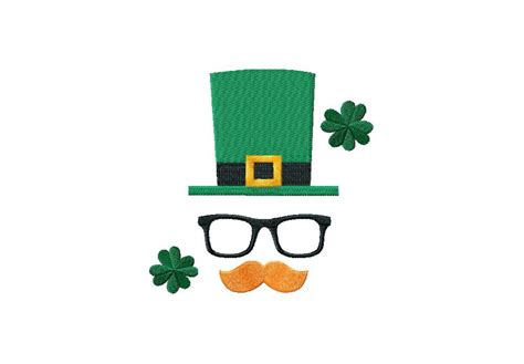 St Patricks Day Gentleman Embroidery Design Daily Embroidery