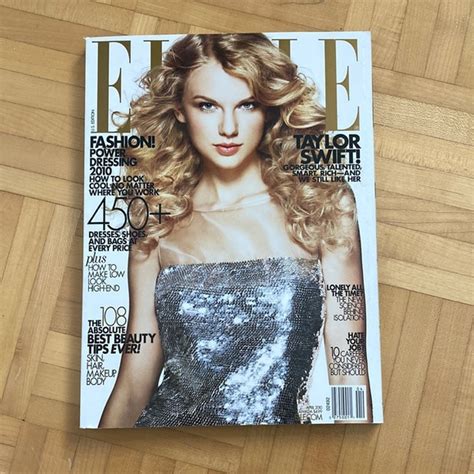 Taylor Swift Other Rare Taylor Swift Elle Magazine Cover April 20 Speak Now Era Poshmark