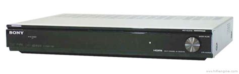 Sony STR-KS360 - Manual - Multi-Channel AV Receiver - HiFi Engine