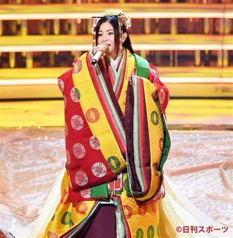 倉木麻衣「最高でした」十二単でコナンと熱唱／紅白 音楽 日刊スポーツ 倉木麻衣 コナン 倉木麻衣 コナン