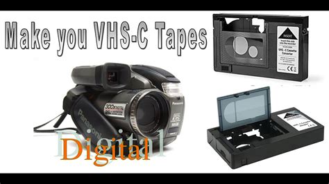 Make You Vhs C Video Tapes To Digital With Camcorder Or Tape Adapter