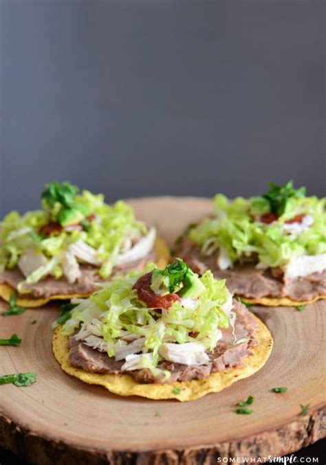 Best Homemade Tostadas Somewhat Simple