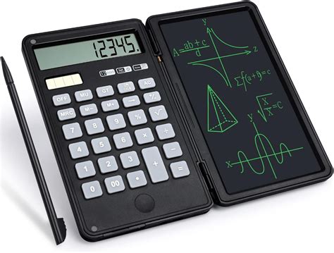 Sarsumir Calculatrice Avec Tablette D Criture Lcd Effa Able