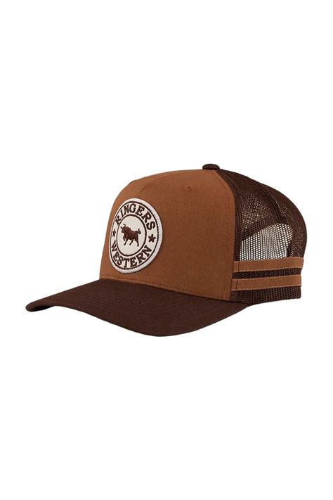 Ringers Western Cap Trucker Mccoy Toffeechocolate