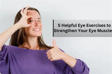 Quick And Easy Eye Exercises To Improve Your Vision Spectra Eye Medium