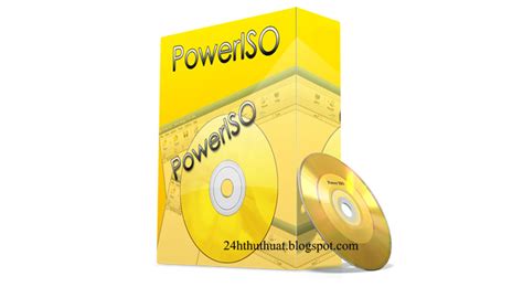 PowerISO 7.3 Full Version + Portable – 24hthuthuat