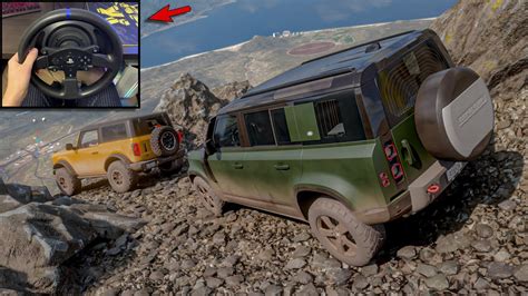 Realistic Offroad CONVOY Land Rover Defender Forza Horizon 5