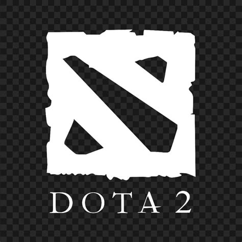 Hd White Dota 2 Official Logo Png Citypng