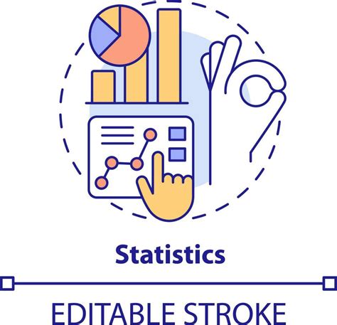 Estad Sticas Concepto Icono Interesante Habilidad A Aprender Resumen