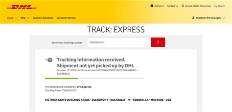 Dhl Tracking Number Usa - Track Your Dhl Ecommerce Shipment Easyship ...