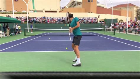 Roger Federer Two Handed Backhands Youtube