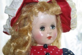 Vintage S Life Size Walking Doll Hard Plastic Red Polka Dot On