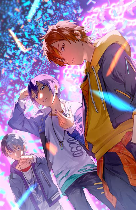 Kaito Shinonome Akito Aoyagi Touya And Vivid Bad Squad Kaito Project Sekai Drawn By Omicos