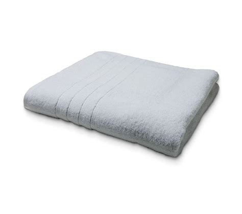 Maxi Drap De Bain En Coton X Cm Gris Clair Serviette