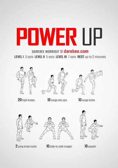 DAREBEE 2150 Workouts