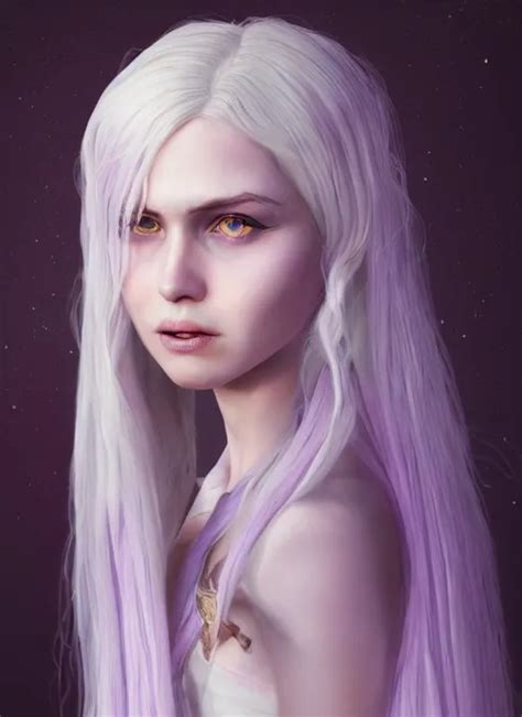 Krea An Epic Fantasy Comic Book Style Portrait Painting Of A Pale