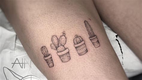 Tatuagem De Cacto Ideias Delicadas E Criativas