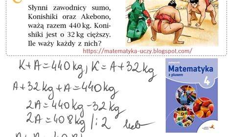 Matematyka Uczy Zagadka Str Matematyka Z Plusem Dzia Ania