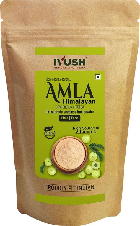 Iyush Herbal Ayurveda Wild Himalayan Amla Powder Gm Amla Powder