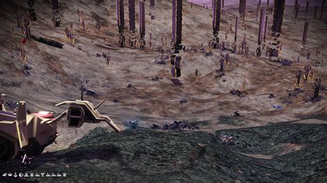 A Pillared Planet With Mechanical Fauna Also Has Aggressive Sentinels