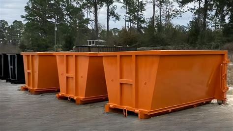 American Standard Stackable Hook Lift Box New Custom Roll Off Container