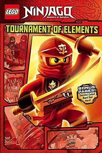 Tournament Of Elements Graphic Novel Book Lego Ninjago Greg