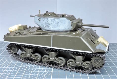 Pete's Model World : M4A3E2 Done, Male Tank Base & Another New Project!