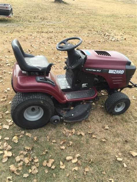 Wizard Riding Lawn Mower Nex Tech Classifieds