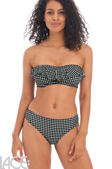 Freya Swim Check In Bikini Rio Slip Monochrome Lace Lingerie Nl