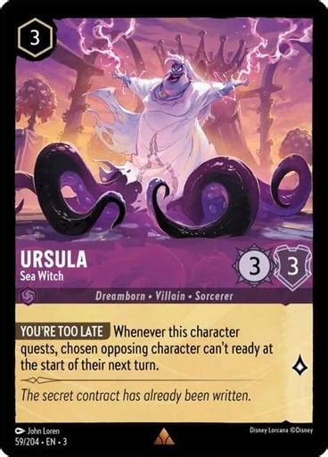 Ursula Sea Witch Rare Hidralistico