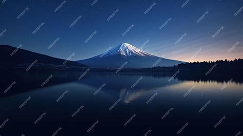 Premium Ai Image Mountain Landscape Panoramic Landmarks Of Japan