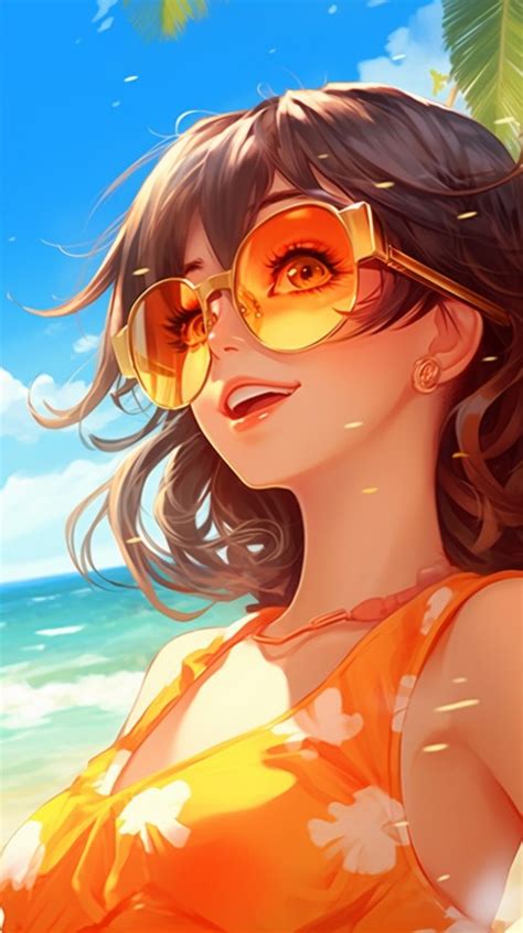 Sunglasses Anime Girl Aesthetic 158 Wallpaper Images And Photos