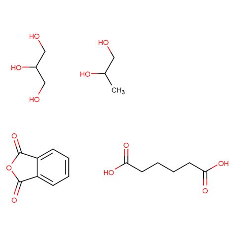 68908 74 7 己二酸与12 乙二醇和13 异苯并呋喃二酮异辛酸异癸酯的聚合物 Cas号68908 74 7分子式、结构式、msds