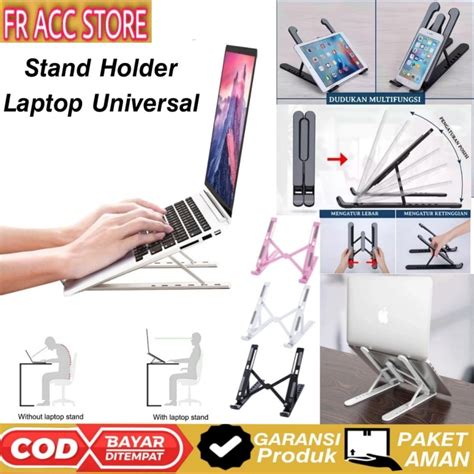 Jual Stand Laptop Portable Lipat Dudukan Laptop Alas Laptop Stand