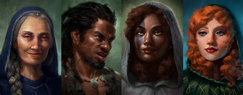 Artstation Pillars Of Eternity Portraits