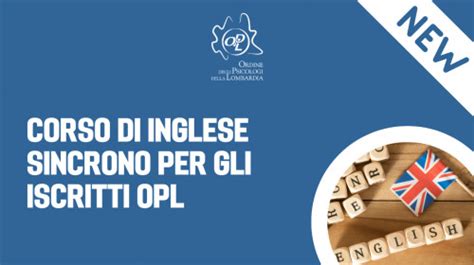 Aperte Le Iscrizioni Per Il Nuovo Corso Di Inglese Per Psicologi Dell