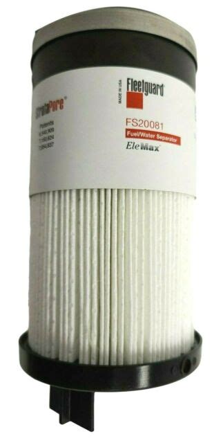 Cummins Fleetguard Fuel Water Separator Filter Cartridge FS20081