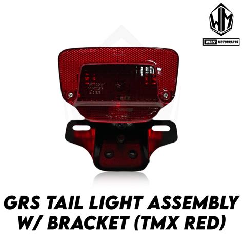 Tmx Tail Light Assembly Red W Bracket Grs Shopee Philippines