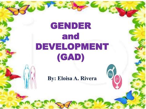 Gender And Development Ppt