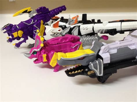 Custom Dino Charge Zords for Power Ranger Birthday Party