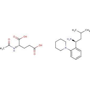 S S Methyl Piperidinophenyl Butylamine N Acetyl Glutamate