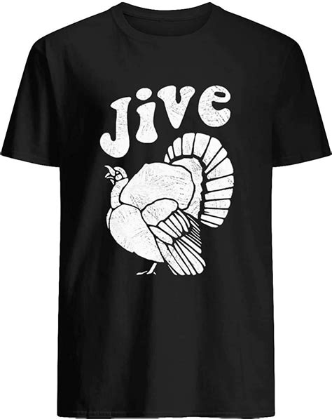 Thanksgiving Jive Turkey T Shirt Blacks Amazon De Bekleidung