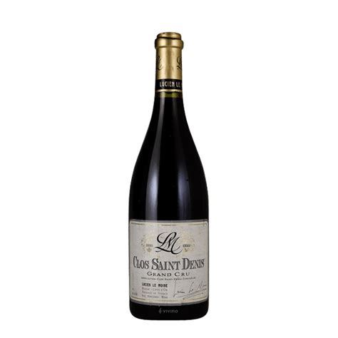 Lucien Le Moine Clos Saint Denis Grand Cru Red Wine M S Cellars