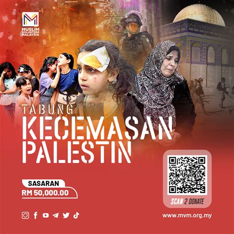 Tabung Kecemasan Palestin Muslim Volunteer Malaysia Mvm